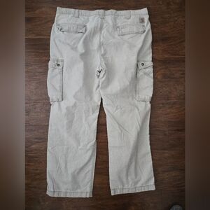 Carhartt Cargo Pants Mens Size 42x30 100140 Rugged Relaxed Fit Pockets